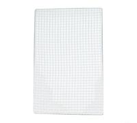 Grille BBQ Fer Galvanisé Résistante pour Grillades Viandes et Légumes - Design Carré 45x30cm Jardin(50 * 30cm)