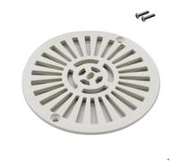 Grille bdf modèle 042309 - Pièces détachées pour pièces à sceller grille et bonde de fond de piscine - Blanc
