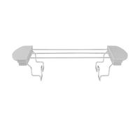 Grille Chauffe en Fer et Silicone pour Grille, Noël | Chauffage Uniforme, Surface Lisse, Rangement Facile, Cuisine pour Toasts et Petits Pains au Petit-Déjeuner
