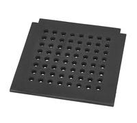 Grille cheminée - KOTARBAU - 29 x 29 cm - Fonte - Noir - Robuste