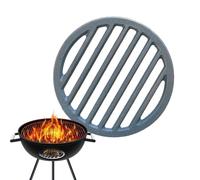 Grille Circulaire En Fonte, Épaisse Et Résistante Hautes Températures | Grille De Cuisson, Grille De Gril De Cheminée De De Camp De Barbecue Extérieur, Pour L'arrière-cour, Le Patio, Le Jardin
