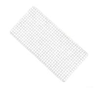 Grille Cuisson 304 Rectangulaire 40x20cm pour robuste Grille | Acier inoxydable 304, maille fine serrée, empêche pour chute aliments, 40x30cm, idéal grillades(20x40cm)