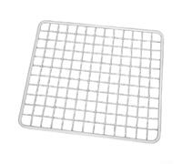 Grille Cuisson Rectangulaire 40x20cm Résistante Grille Cuisson(15x15cm) | Acier inoxydable, pliable, 36x15cm, idéal camping, résistant rouille, nettoyage facile