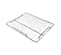 Grille d’origine Whirlpool 375x450mm pour four