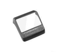 Grille d'aération arrière de voiture avec protection d'écran en verre trempé pour Tesla Model Y/Model3, matériau ABS, moulure noire