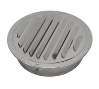 Grille d'aération circulaire en acier inoxydable pour conduit mural extérieur, barrière contre les insectes, résistance à la rouille, 70-300 mm, installation facile pour la maison, le bureau