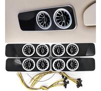 Grille d'aération Climatiseur Pour Mercedes Vito W447 V250 V260 2014-2023 | Grille Ventilation Bouche Aeration Chaud Pour Valente Viano Toit Intérieur Garniture Sortie LED Lampe