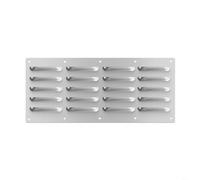 Grille d'aération en acier 13,5" pour barbecues de maçonnerie | Acier inoxydable 304, durable, 13,5 x 5,25 pouces, montage facile