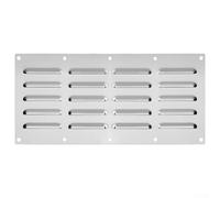 Grille d'aération en acier inoxydable pour brasero de maçonnerie, cuisine extérieure et accessoires de grill, assure une circulation d'air constante