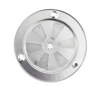 Grille d'aération for barbecue, fumeur, grille d'aération, déflecteur, trou d'échappement en acier inoxydable, accessoires for gril, 9,5 x 9,5 x 3 cm, pièces de rechange