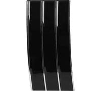 Grille d'aération latérale de carrosserie, habillage avant de protection, fentes d'aération, accessoires extérieurs pour L405 2013-2021, noir brillant