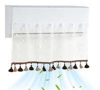 Grille d'aération murale en tissu lavable | Déflecteur d'air pour intérieur, salon, bureau, dortoir, appartement, plafond, mur, 96,5 x 43,2 cm