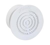 Grille d'aération - NICOLL - 2B43 - Sachet de 2 - Avec moustiquaire - Pour contre-cloison
