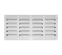 Grille d'aération pour cuisine extérieure et cheminée | Matériau de haute qualité, résistant à la corrosion, montage facile, adapté aux cuisines extérieures