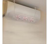 Grille d'aération réglable R 25 94 cm avec 3 ventilateurs B anti-soufflage efficace et guide de flux d'air ()