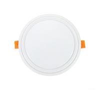 Grille d'aération ronde réglable | Diffuseur de plafond en ABS, installation à clip à ressort pour maison, cuisine, salle de bain, couvercle de grille à