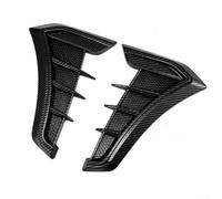 Grille d'Aération Universelle pour Voiture pour modification(Carbon fiber) | puissant inclus, installation outils, pose rapide capot aile, ajustement parfait
