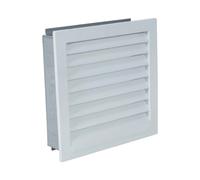 Grille d'air froid standard en saillie - CB-tec blanc, 45 x 15 cm
