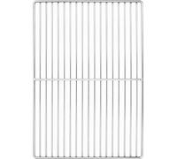 Grille de barbecue Argenté 47 x 32,5 cm Acier inoxydable