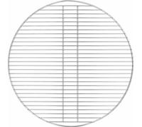 Grille de barbecue Argenté 57 x 57 cm Acier inoxydable