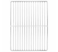 vidaXL Grille de barbecue Argent 60 x 40 cm Acier inoxydable