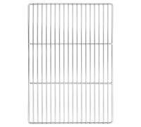 Grille de barbecue Argenté Acier inoxydable gril d'extérieur acier vidaXL vidaXL