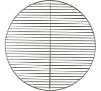 Grille de barbecue en acier inoxydable Ø 47 cm - Grille de barbecue ronde Ø 445 cm - Grille de barbecue fixe - Dimensions de la grille : Ø 445 cm