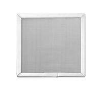 Grille de barbecue en acier inoxydable - 150 mm - Filet de gril carré, grille métallique polie | Accessoire de cuisine d'extérieur pour barbecue électrique à gaz, charbon de bois, durable, soudé par
