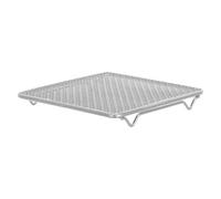 Grille de Barbecue en Acier Inoxydable 304 Pieds Surélevés | Structure en Maille Robuste, Évacuation des Graisses, Surface Lavable au Lave-vaisselle, pour Viande, Biscuits, Fours