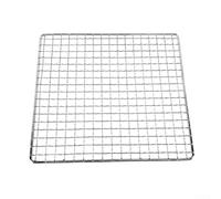 Grille de barbecue en acier inoxydable résistant - Filet carré pour barbecue et pâtisserie (35 × 30)