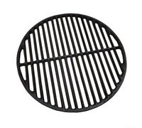 Grille de barbecue en fonte robuste pour la cuisine en plein air - Grille de cuisson ronde pour barbecue au charbon de bois 25 cm-45,7 cm (maille de 45,7 cm)