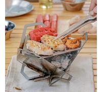 Grille De Barbecue Portable Et Amovible, Réchaud De Camping Pour Jardin, Arrière-Cour, Voyage