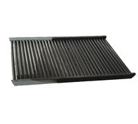 Grille de barbecue pour charbon de bois, charbon, bois - L 80 x P 50 cm