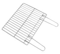 Grille de barbecue - Rectangulaire - 56 x 40 cm - Acier galvanisé - Montage facile