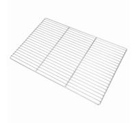 Grille de barbecue rectangulaire en acier inoxydable - 60 x 40 cm - Accessoire de barbecue durable pour jardin et terrasse