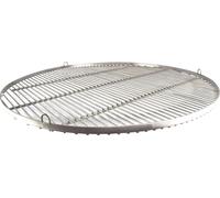 Grille de barbecue RONDE - 130cm en acier inoxydable - Produit artisanal - Germany avec 3 œillets de suspension