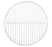 vidaXL Grille de barbecue ronde Ø37 cm Acier inoxydable 304, remplacement de grille de barbecue, grille de grillage, grille à charbon de bois