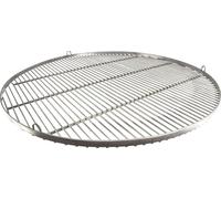 Grille de barbecue RONDE - 60cm en acier inoxydable - Produit artisanal - Germany avec 3 œillets de suspension