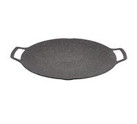 Grille de Barbecue Ronde Coréenne, Plaques de Cuisson, Ustensiles de Cuisine, Poêle à Griller pour Cuisinière, Poêle à Frire Circulaire, Plaque de Barbecue Coréenne, Ustensiles de (Type universel