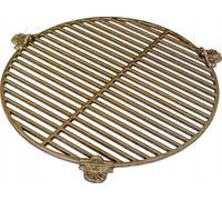 Grille de barbecue ronde en fonte, diamètre 55 cm