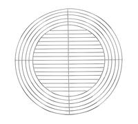 Barbecook Grille ronde de barbecue recoupable réglable Acier chromé Ø54,5 cm