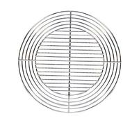Cook'in Garden – Grille de barbecue ronde – Recoupable – Acier chromé – Ø 55 cm