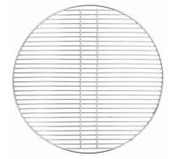 vidaXL Grille de barbecue Argent 60 x 60 cm Acier inoxydable