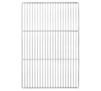 vidaXL Grille de barbecue Argent 60 x 40 cm Acier inoxydable
