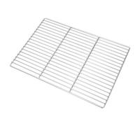 vidaXL Grille de barbecue argent 50 x 35 cm acier inoxydable