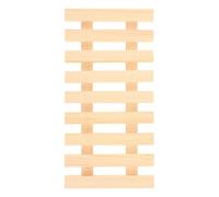 Grille de Boîte aux Courriers en Bois, Insert de Remplacement 11,8x5,9 | Base à Lattes Surélevée, Drainage et Entretien Facile, Protège Courriers et Paquets des Plis, pour Métal
