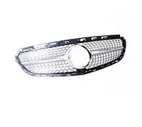 Grille De Calandre Voiture Maille Capot Pare-Chocs Supérieur en Diamant Argenté pour Benz W212 2014-2016 E500 E550 E250 E350 E400