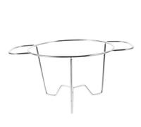 Grille de Camping Multifonction en Acier Inoxydable, Support Portable | Réchaud Camping et Charbons, Compacte, Facile à Nettoyer, Rangement Simple, Usage Extérieur