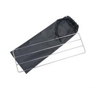 Grille de camping portable 38 x 12 cm en acier inoxydable pour pique-nique, barbecue et voyages en randonnée (A)