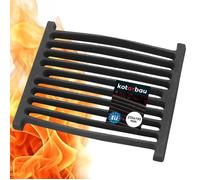 Grille de Cheminée - KOTARBAU - KOTARBAU - Fonte - Carrée 23 x 20 cm - Résistante hautes températures